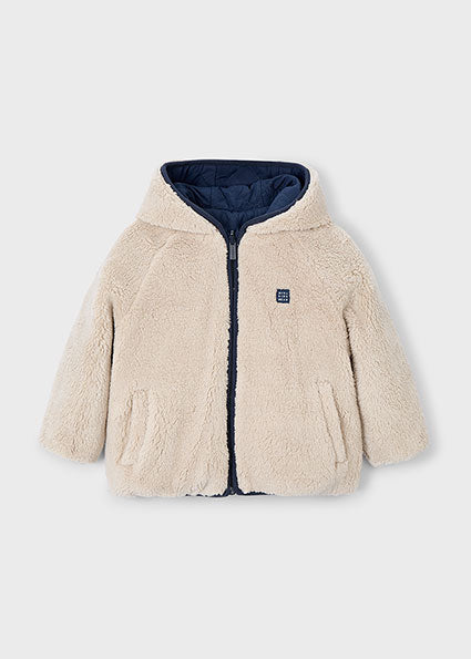 Chamarra reversible borrego unisex