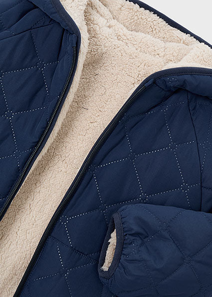 Chamarra reversible borrego unisex