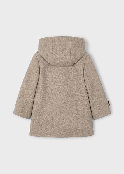 Abrigo tipo trenca unisex