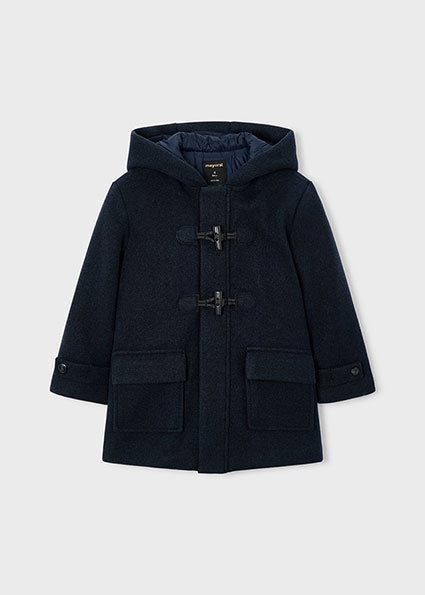 Abrigo tipo trenca unisex