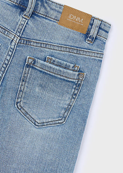 Pantalón de mezclilla ancho niño