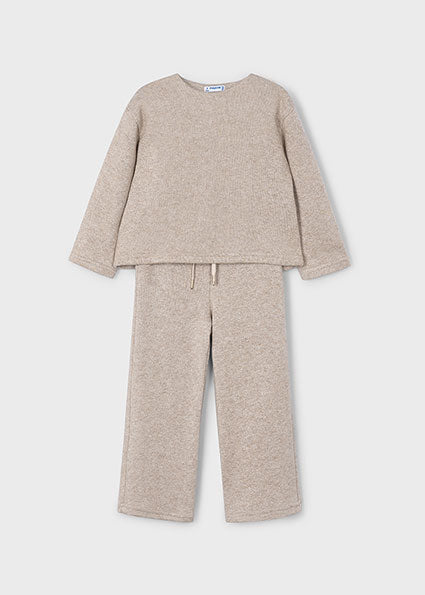 Conjunto pantalón y suéter niña