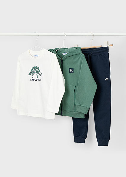 Pants con playera niño