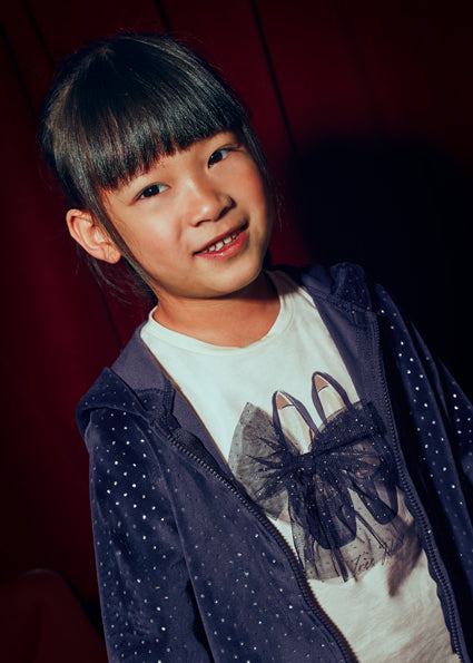 Pants con playera niña