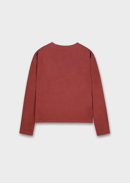 Playera relieve letras chico