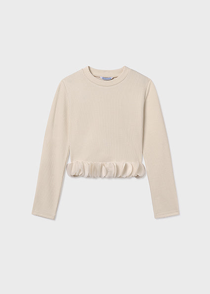 Playera pétalos chica