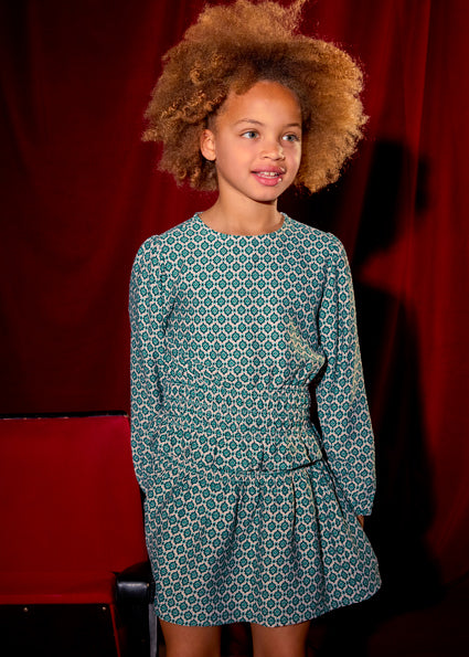 Blusa estampada chica