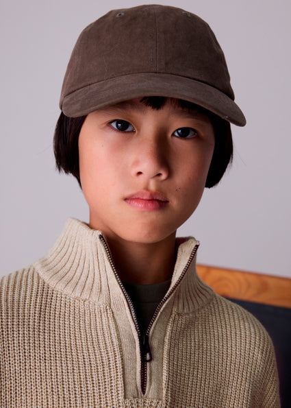 Suéter cuello cremallera chico