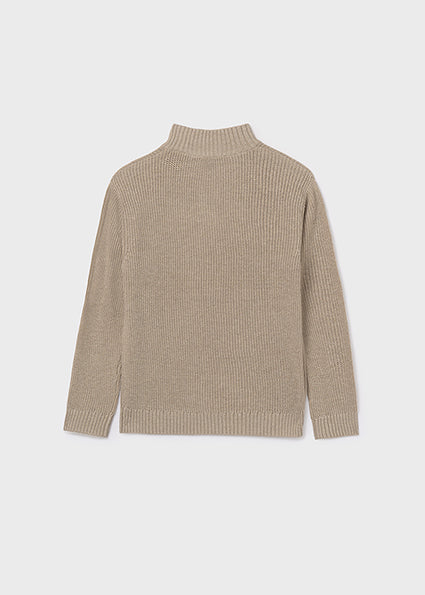 Suéter cuello cremallera chico