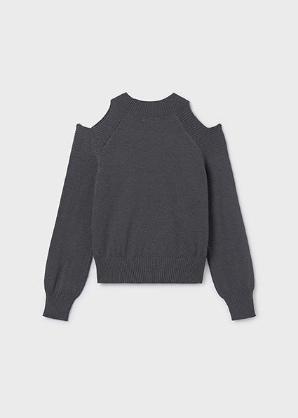 Suéter abertura chica