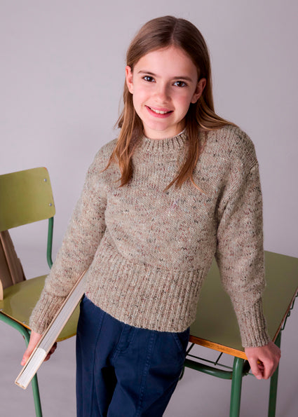 Suéter tricot chica