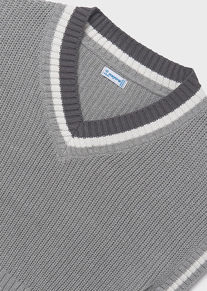 Chaleco contrastes chica