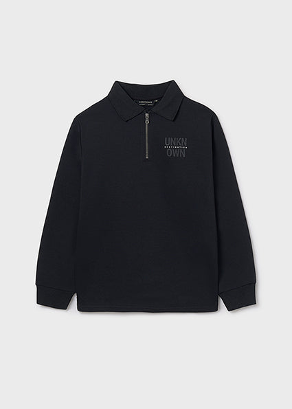 Sudadera cremallera chico