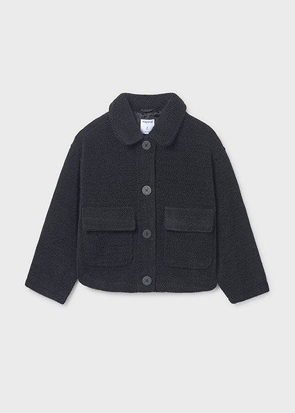 Abrigo punto pelo chica