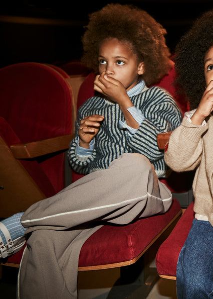 Pantalón cintura doble chica