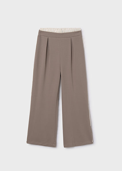 Pantalón cintura doble chica