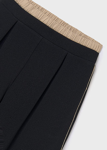 Pantalón cintura doble chica