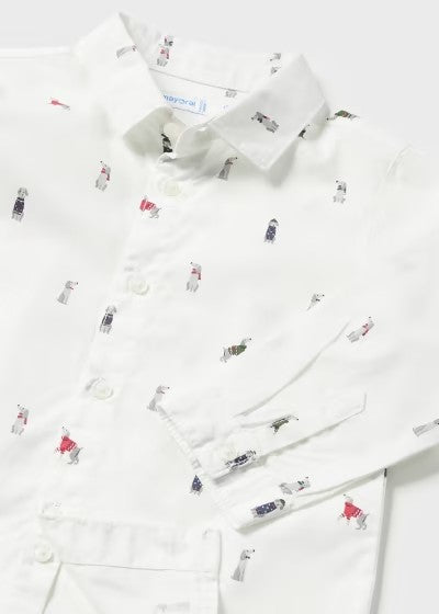 Camisa estampada Better Cotton bebé