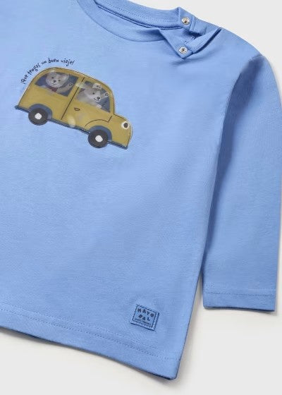 Playera interactiva oversize Better Cotton bebé