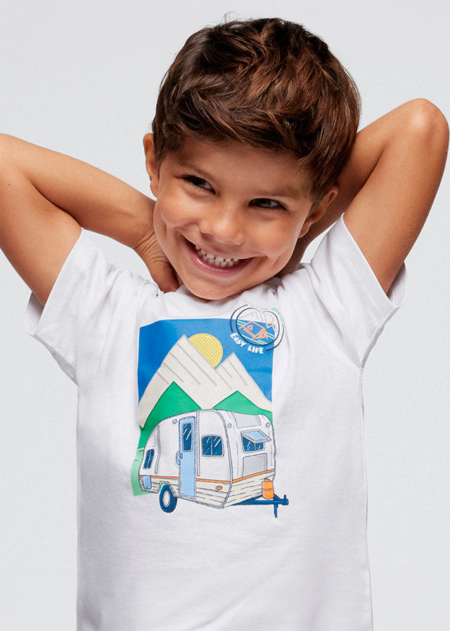 Playera estampada Better Cotton niño