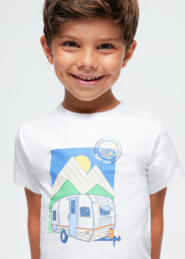 Playera estampada Better Cotton niño