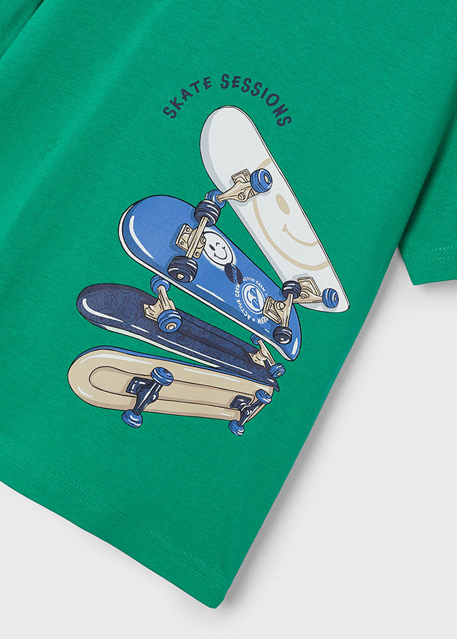 Playera skate Better Cotton niño