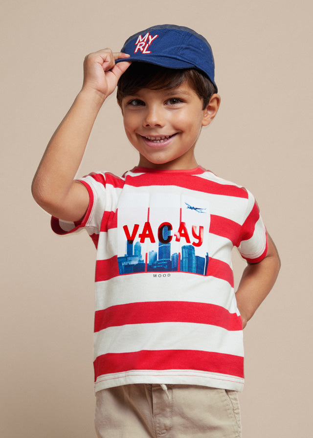 Playera rayas Better Cotton niño