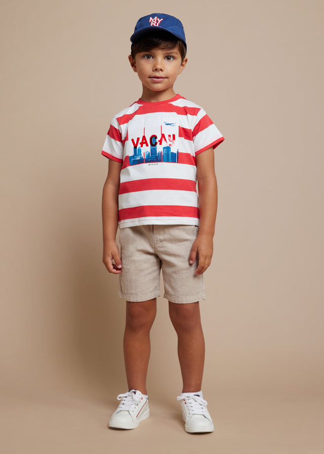 Playera rayas Better Cotton niño