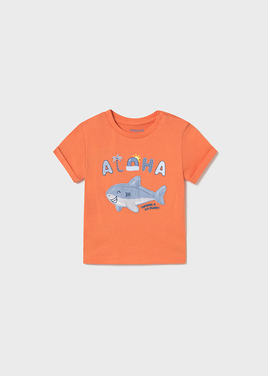Playera tiburón bebé