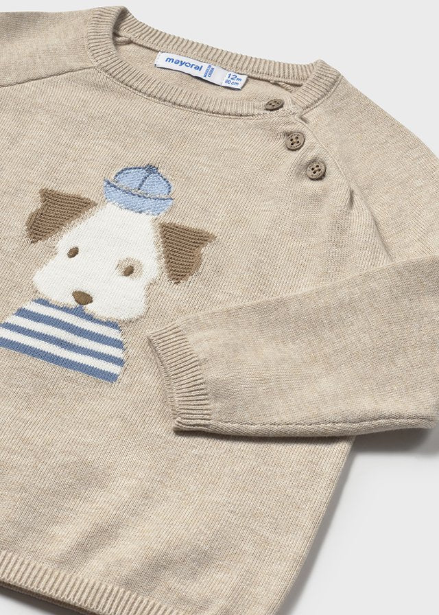 Suéter intarsia bebé
