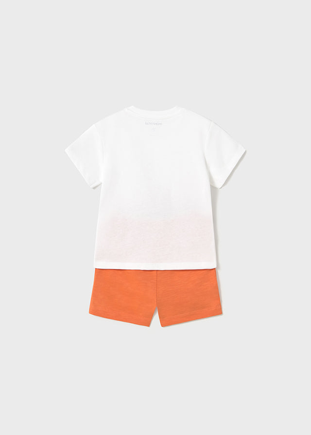 Conjunto bermuda y playera surf bebé
