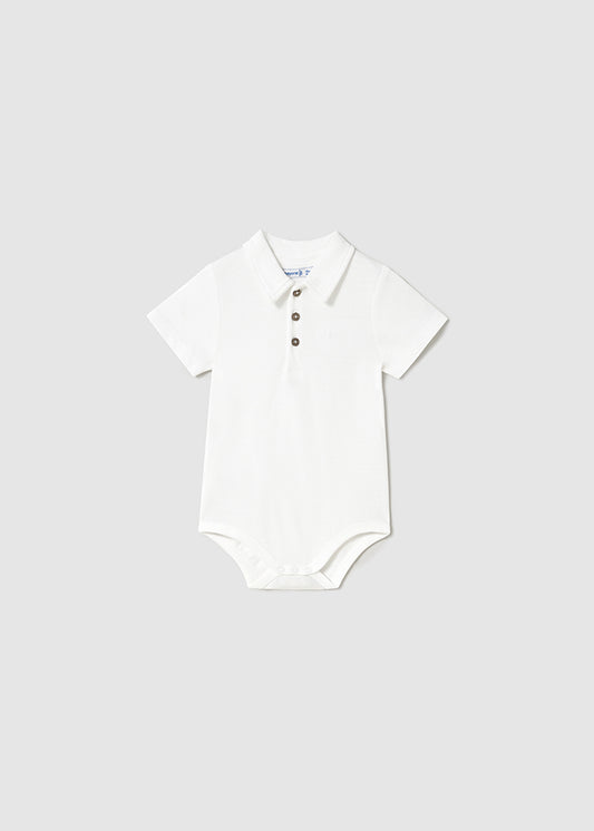 Pañalero cuello polo bebé