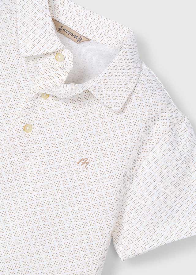 Polo estampado geométrico niño