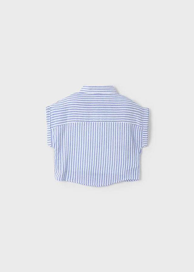 Blusa con top rayas niña