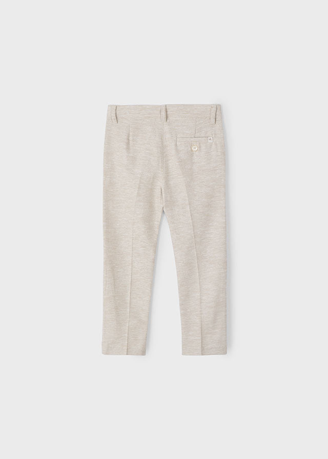 Pantalón vestir con lino niño