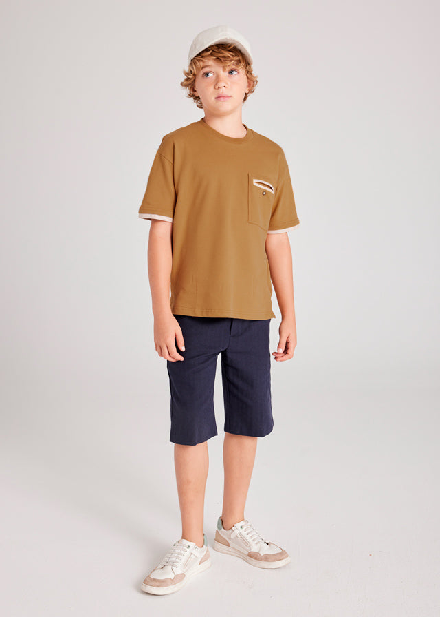 Playera contrastes chico