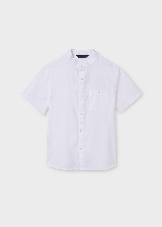 Camisa cuello mao chico