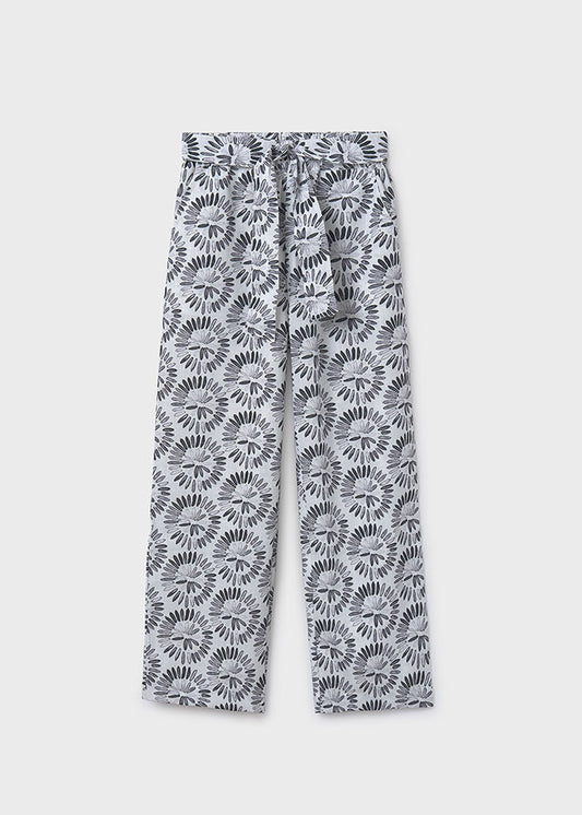 Pantalón estampado chica