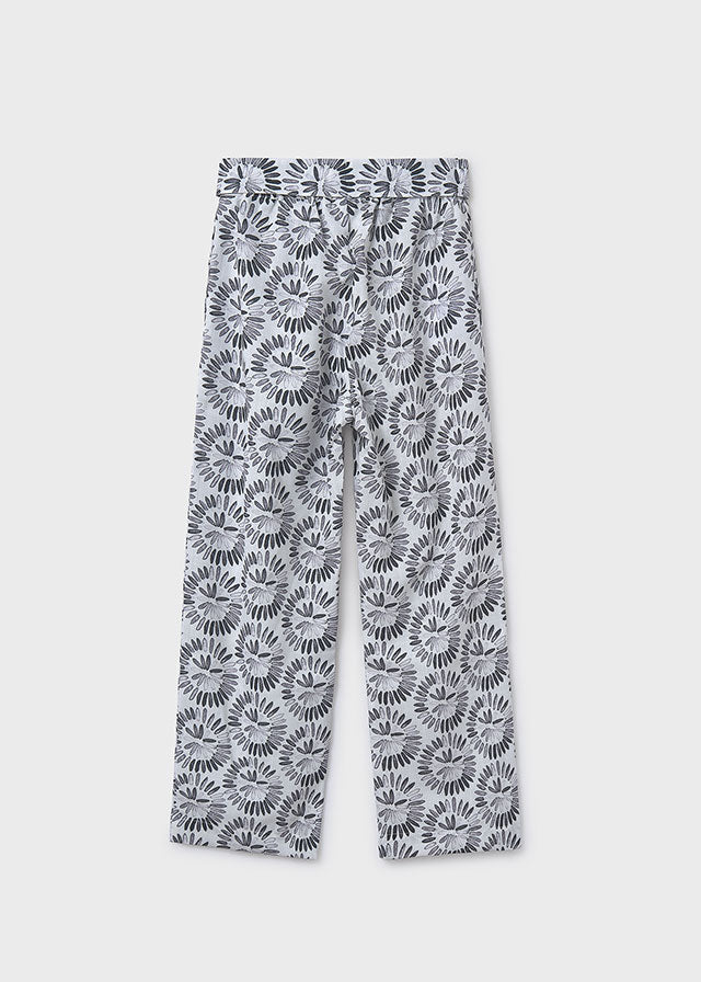 Pantalón estampado chica