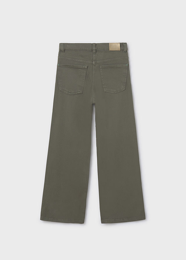 Pantalón ancho sarga chica