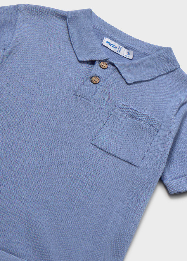 Polo tricot bebé