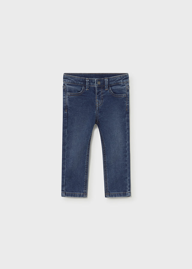 Pantalón de mezclilla ajustado bebé