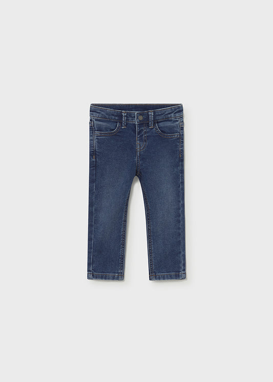 Pantalón de mezclilla ajustado bebé