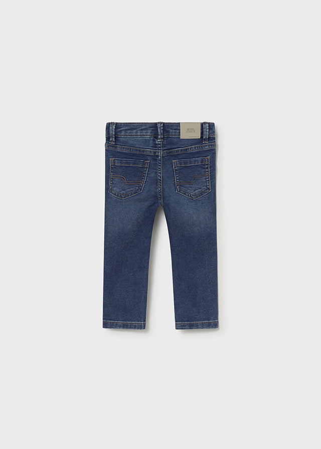 Pantalón de mezclilla ajustado bebé