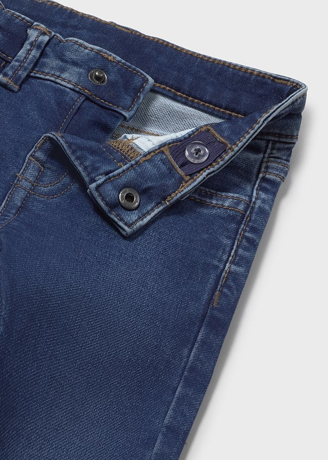 Pantalón de mezclilla ajustado bebé