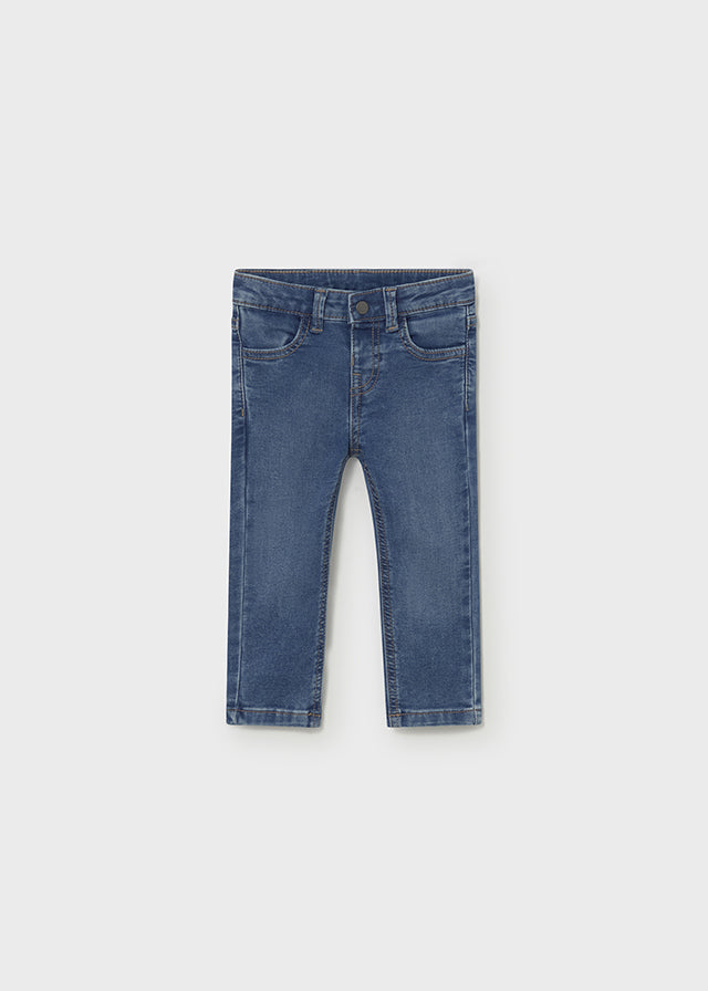 Pantalón de mezclilla ajustado bebé