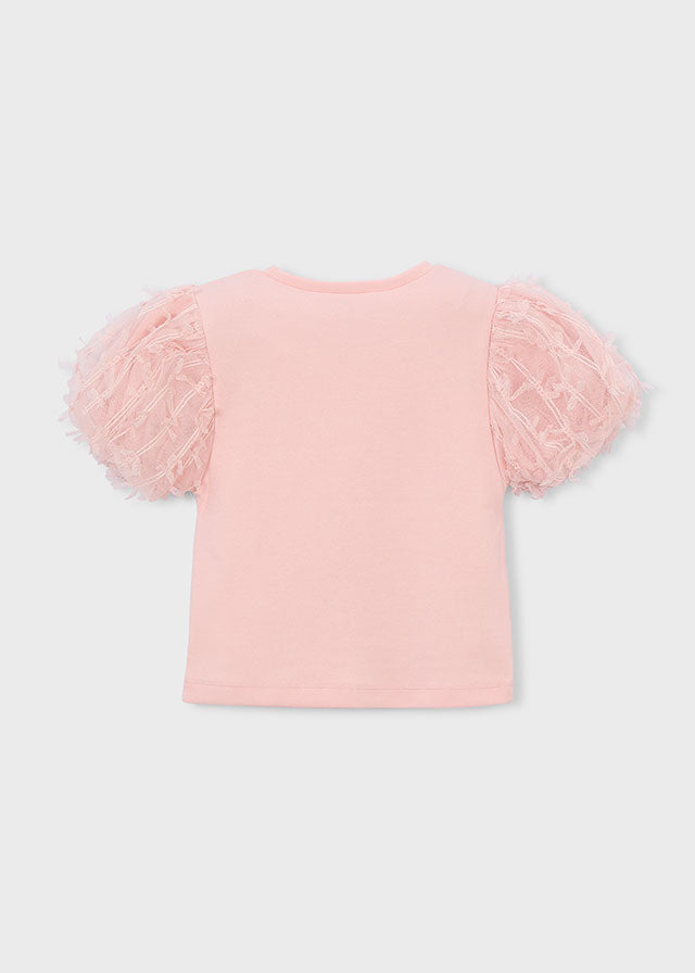 Playera tul niña