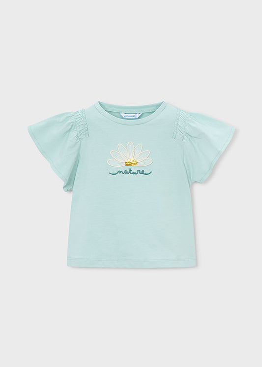 Playera aplique niña