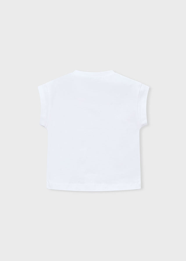 Playera estampada muñeca niña