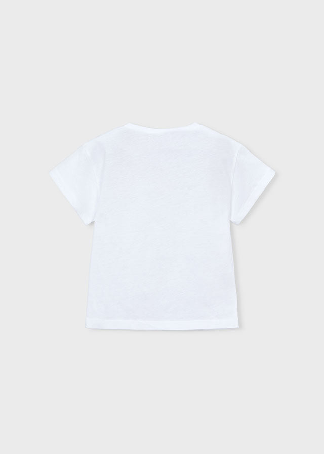 Playera gráfica niña